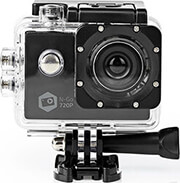 nedis acam11bk action cam hd 720p waterproof case photo