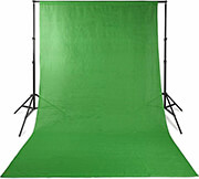 nedis bdrp33gn photo studio backdrop 295x295m green photo