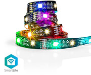 nedis btls20rgbw smartlife full colour led strip 2700k 380 lm photo