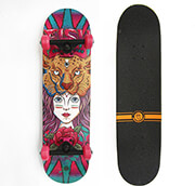 skateboard 31 lion lady chinese maple photo