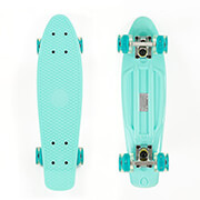 mini cruiser skateboard 225 beraman me led rodes fish photo