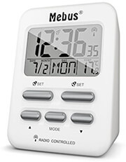 mebus 25800 radio alarm clock photo