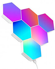 tracer ambience rgb lamps smart hexagon wifi photo