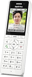 avm fritzfon x6 voip dect white photo