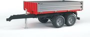bruder board wall trailer gray red photo bruder board wall trailer gray red photo