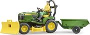 bruder bworld john deere riding lawn mower photo