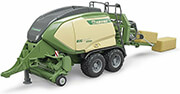 bruder krone big pack 1290hdp vc green with 2 square bales photo bruder krone big pack 1290hdp vc green with 2 square bales photo