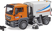 bruder man tgs truck street cleaning photo