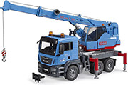 bruder man tgs crane truck photo