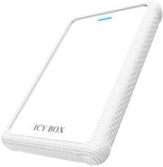 raidsonic icy box ib 223u3 wh 25 sata hdd external enclosure white photo