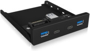 raidsonic ib hub1416 i3 35 bay usb 30 type c hub with type c and type a usb ports photo