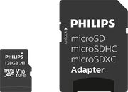philips ultra speed microsdxc card 128gb class 10 uhs i u1 v10 adapter fm12mp45b 00 photo