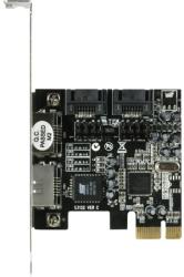 scm ics pcie x1 sata raid controller photo