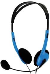 basicxl bxl headset 1 portable stereo headset blue photo