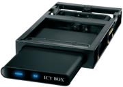 raidsonic icy box ib 266stusd b external 25 sata hdd combo case photo