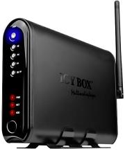 raidsonic icy box ib mp308hw b 35 hdd and network multimediaplayer photo