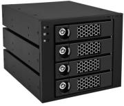 raidsonic ib 554ssk icybox 4bay dual channel sata sas backplane photo