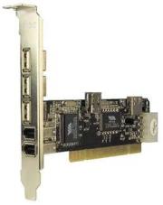 sweex 4 port usb 20 3 port firewire pci card photo