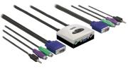 sweex 2 port compact kvm switch ps 2 with audio photo