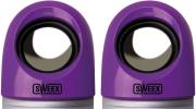 sweex notebook speaker set sunset purple rain photo
