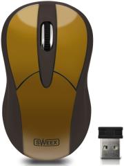 sweex wireless mouse golden kiwi gold photo