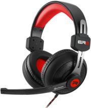 sharkoon rush er2 gaming stereo headset red photo