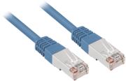 sharkoon rj45 cat5e sftp patch cable 025m blue photo