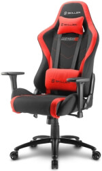 sharkoon skiller sgs2 gaming seat black red photo