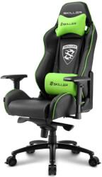 sharkoon skiller sgs3 gaming seat black green photo
