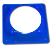 akasa ak m1812 4 80mm blue plastic fan adapter uv sensitive photo