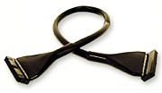 akasa fd 45 b round floppy cable 45cm black photo
