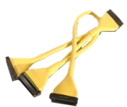 akasa scsi68 100 y scsi cable 100cm yellow photo akasa scsi68 100 y scsi cable 100cm yellow photo