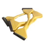 akasa scsi68 125 y scsi cable 125cm yellow photo