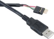 akasa exusbie 40 usb internal to external cable photo