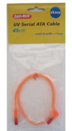 akasa sata2 45 oruv cable 45cm orange uv sensitive photo