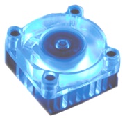 akasa ak 210 chipset cooler with 4cm blue led fans photo