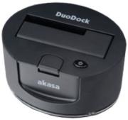 akasa ak ic008 bk 25 35 duodock black photo