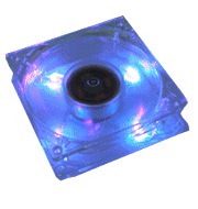 coolermaster tlf s82 ep silent purple led fan 80mm photo