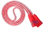 coolermaster red el sata cable 24  photo