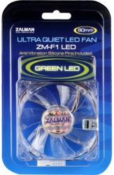 zalman zm f1gl 80mm green led fan photo