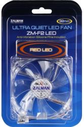 zalman zm f2rl 92mm red led fan photo