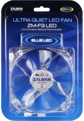 zalman zm f3bl 120mm blue led fan photo