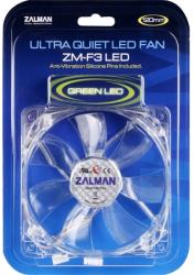 zalman zm f3gl 120mm green led fan photo