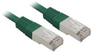 sharkoon ftp patchcable rj45 cat5e 05m green photo