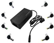 eaxus 49200 universal laptop dc adapter 120w with 8 adaptor plug photo