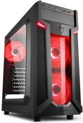 case sharkoon vg6 w red photo