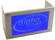 alphacool lcd display 240x128 silver photo