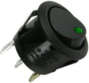 illuminated rocker switch green eye photo