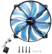 aerocool silent master blue led fan 200mm photo