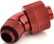 bitspower connector 45 degree 1 4 inch to 19 13mm rotating blood red photo